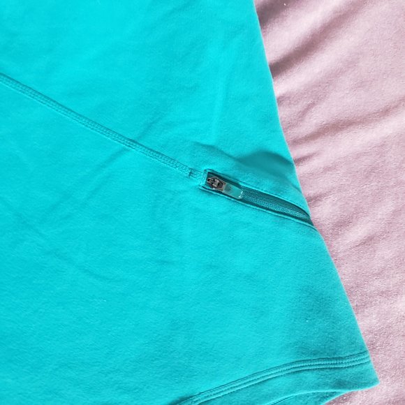Lululemon Teal Tank Top Zipper Pocket - Picture 2 of 7